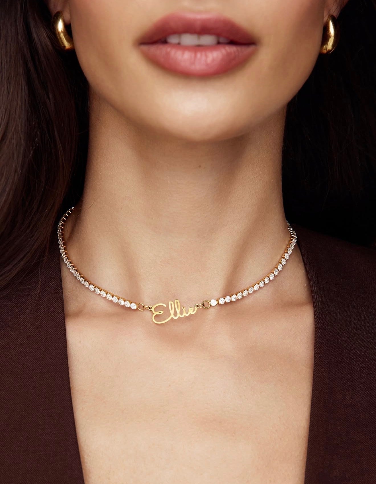 Collier personnalisé en français - Acier inoxydable
