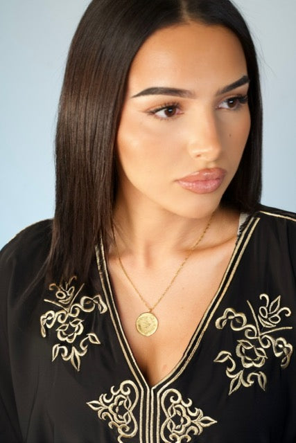 Collier Médaillon " Al Fatiha"
