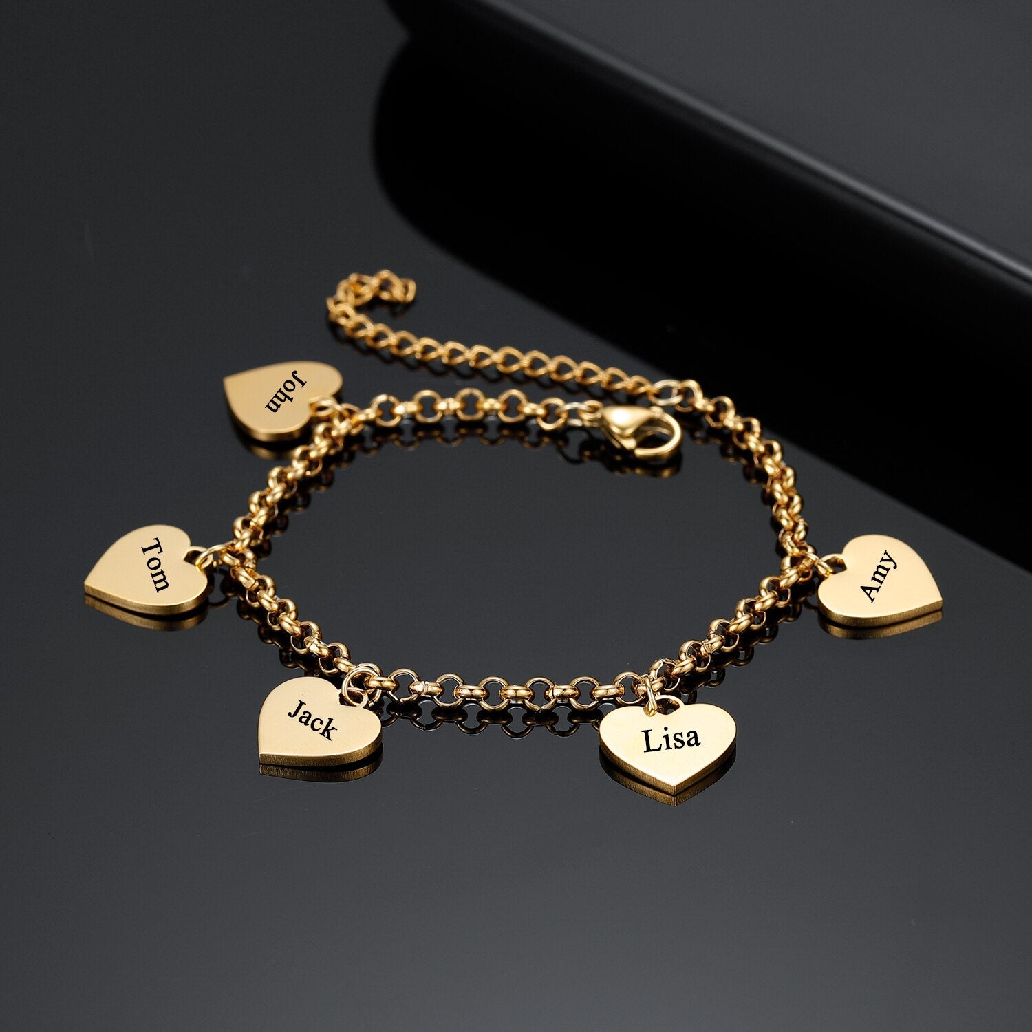 Bracelet Charms Cœur
