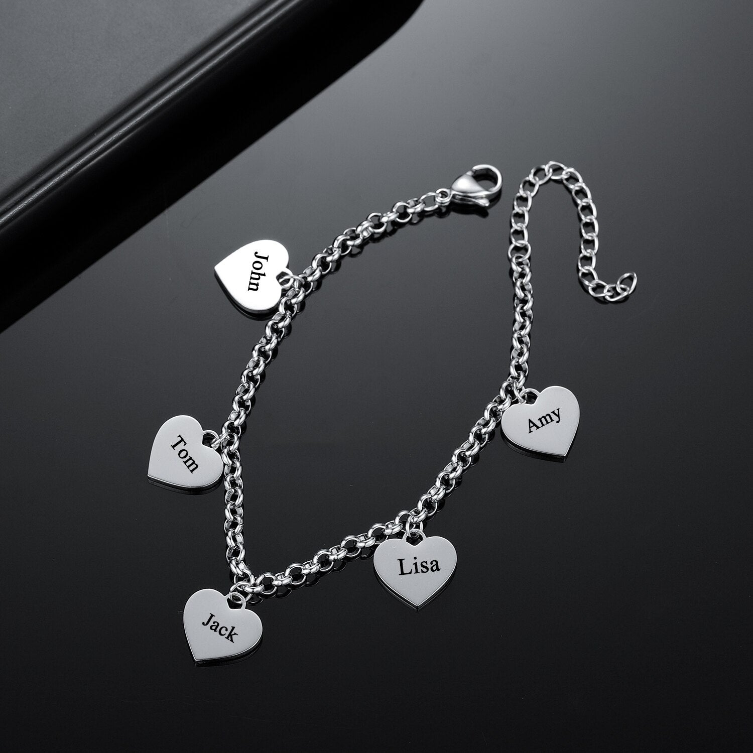 Bracelet Charms Cœur