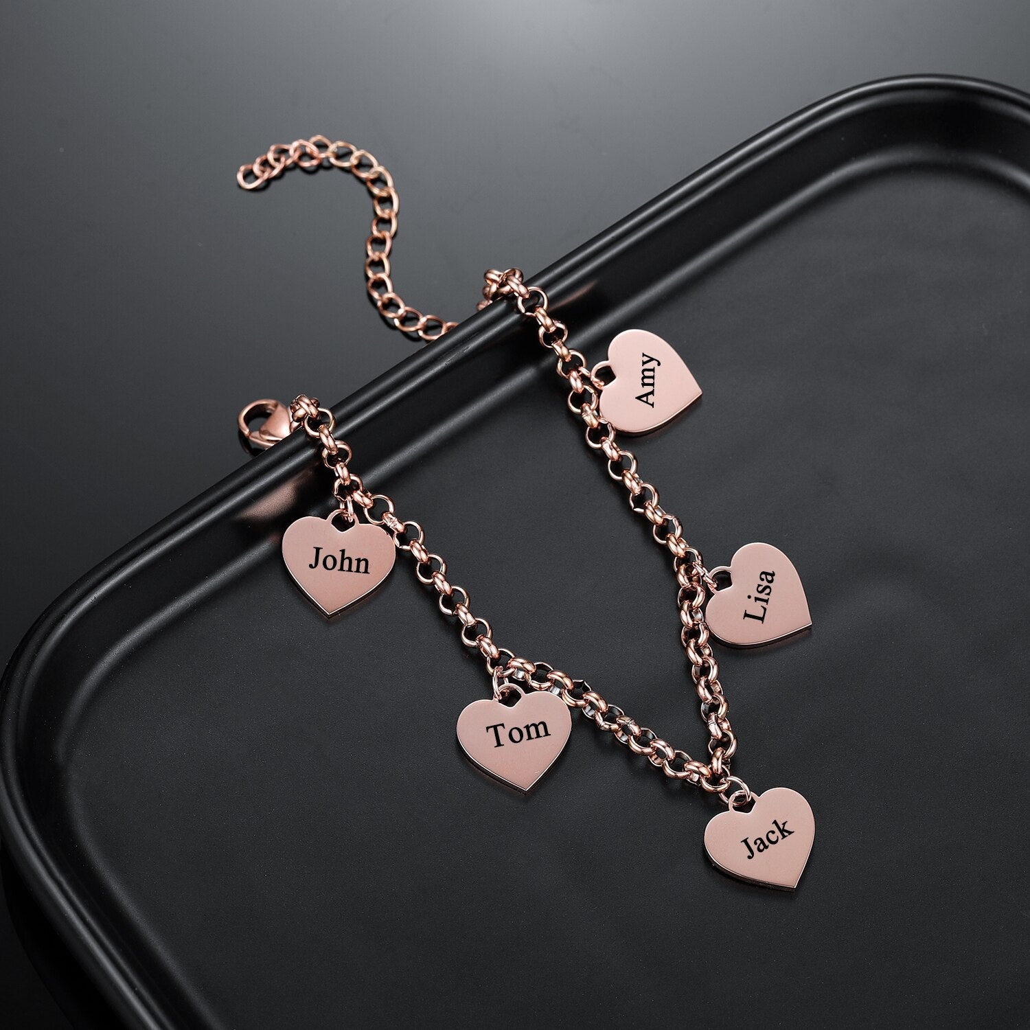 Bracelet Charms Cœur