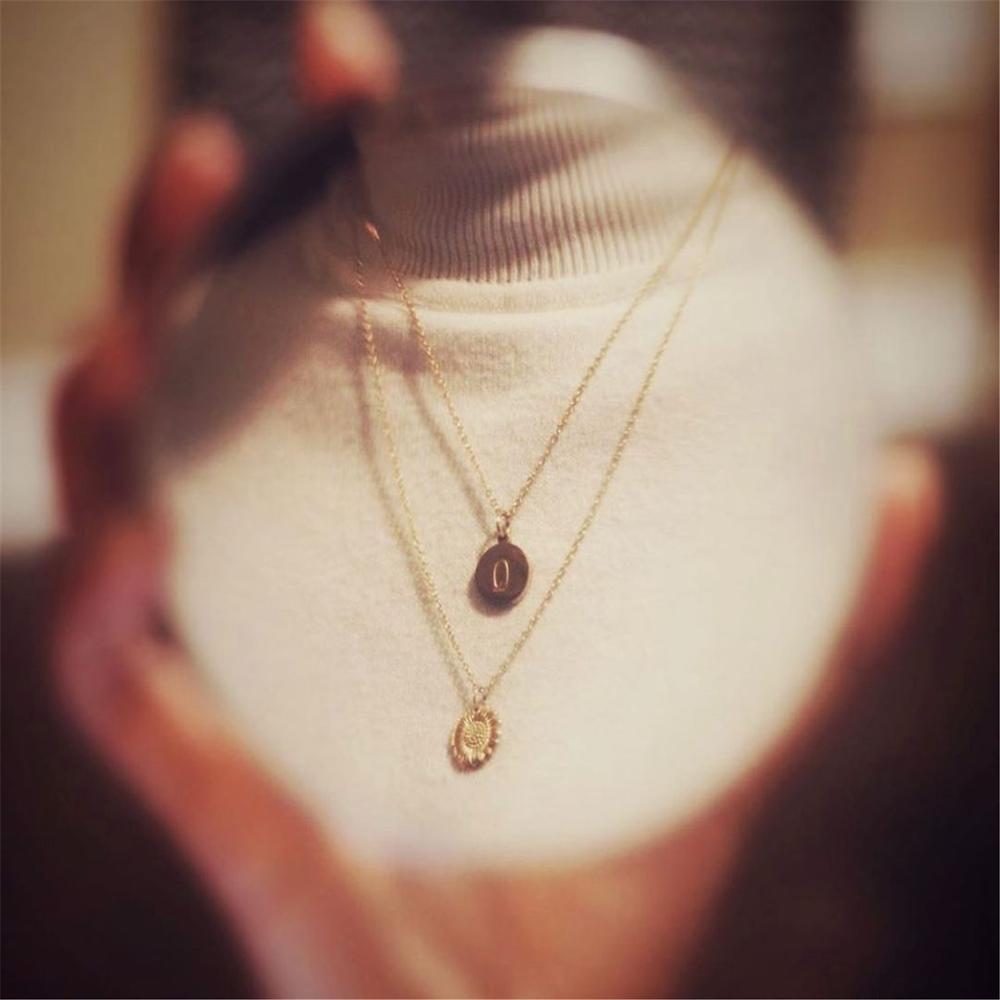 Collier initiale en arabe