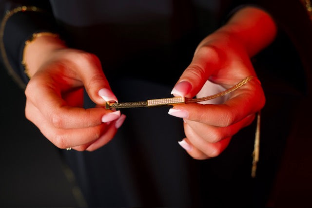 Collier strass " Ayat Al Kursi"