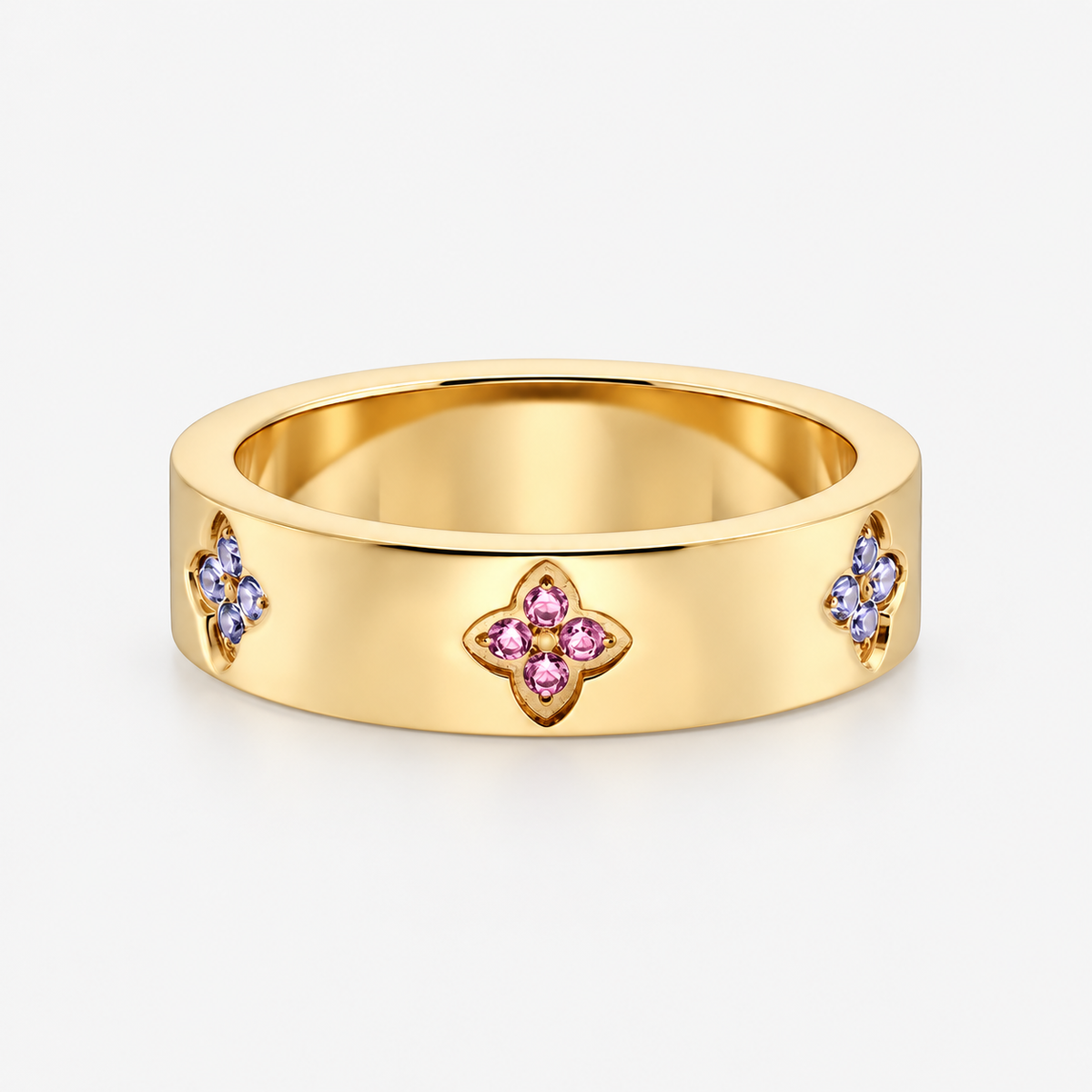 Bague personnalisable à pierres – Floréa