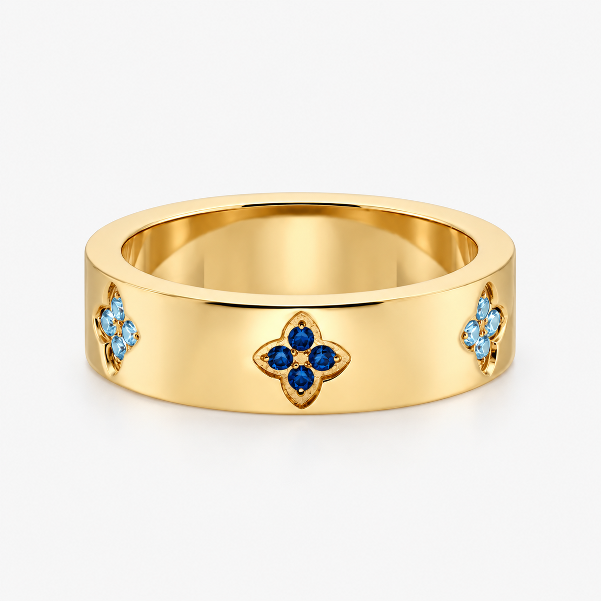 Bague personnalisable à pierres – Floréa
