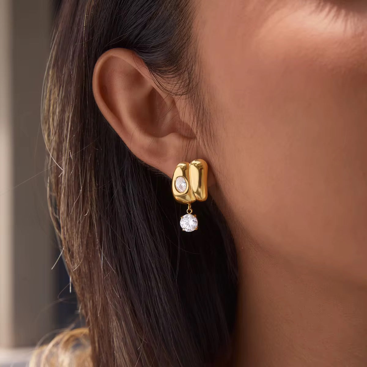 Boucles Dalya - Acier inoxydable