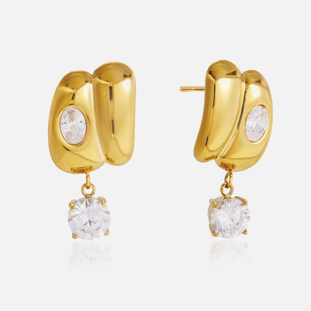 Boucles Dalya - Acier inoxydable