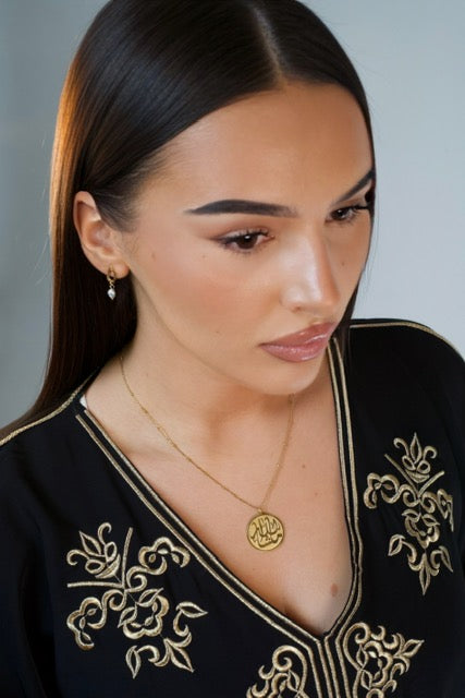 Collier Médaillon " Masha'Allah"