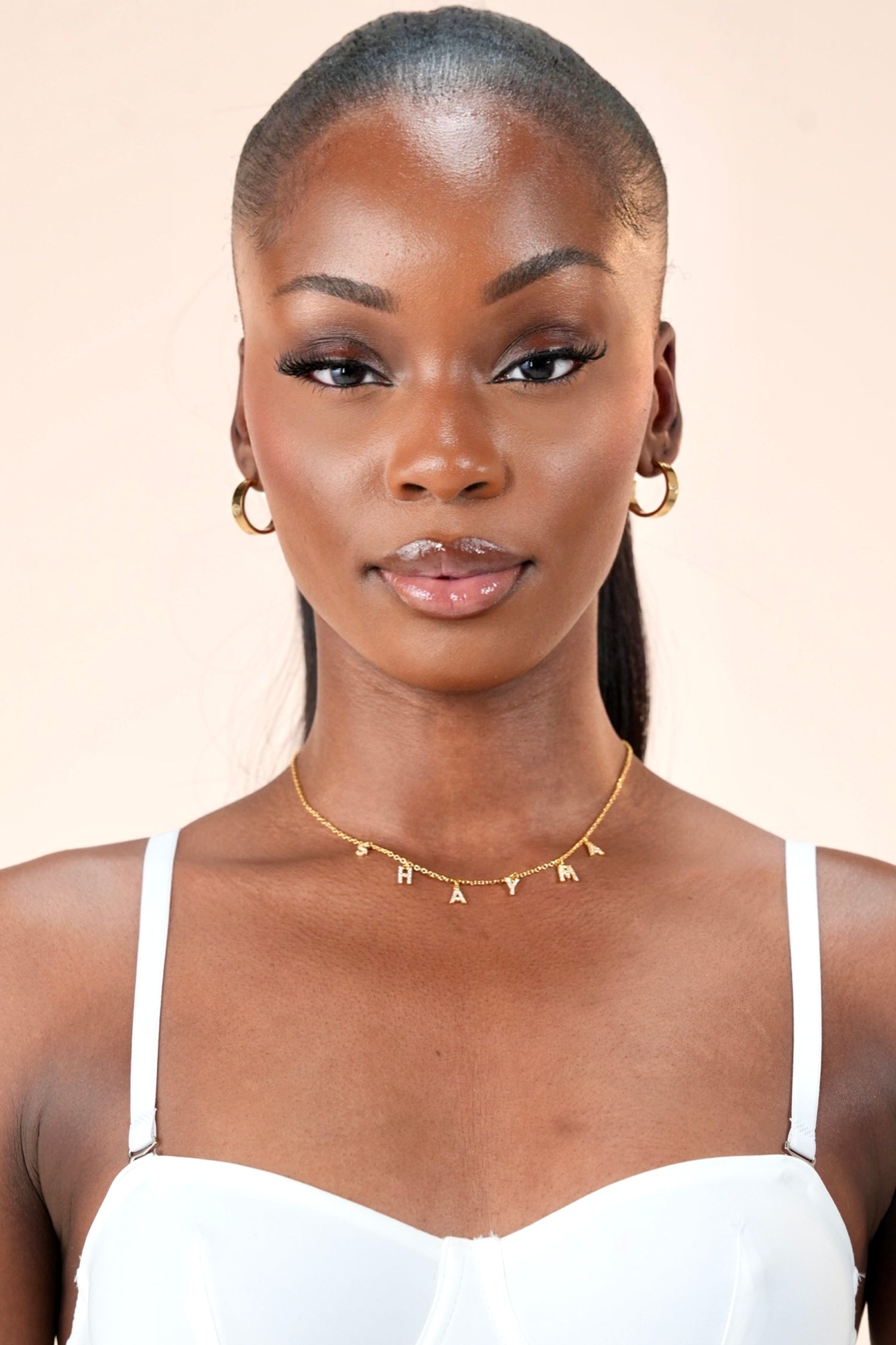 Collier prénom Strass