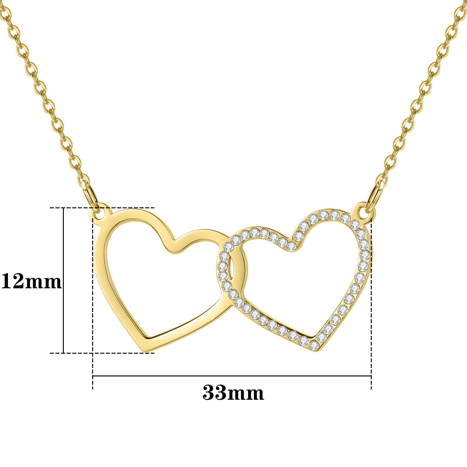 Collier Cristal Coeur